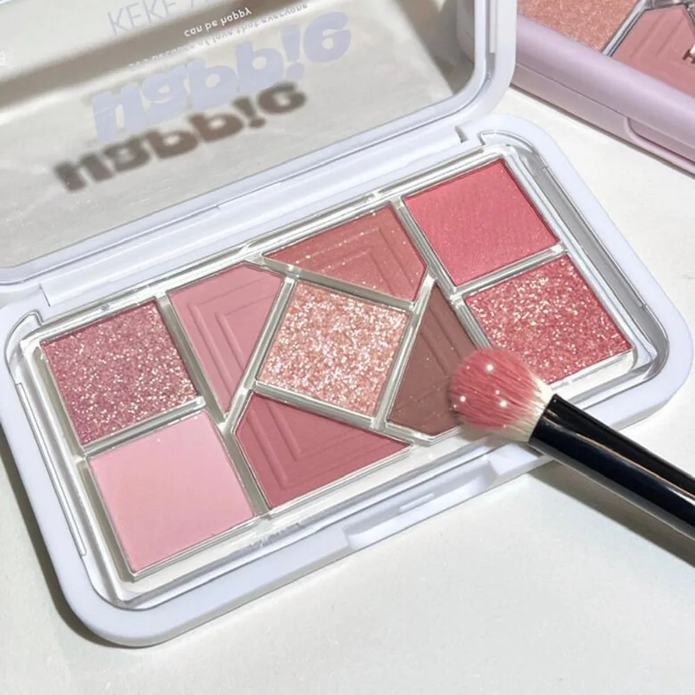 Ombretto glitterato a lunga durata Evidenziatore Colori vivaci Ombretto impermeabile Effetto schiarente naturale Pigmento per occhi