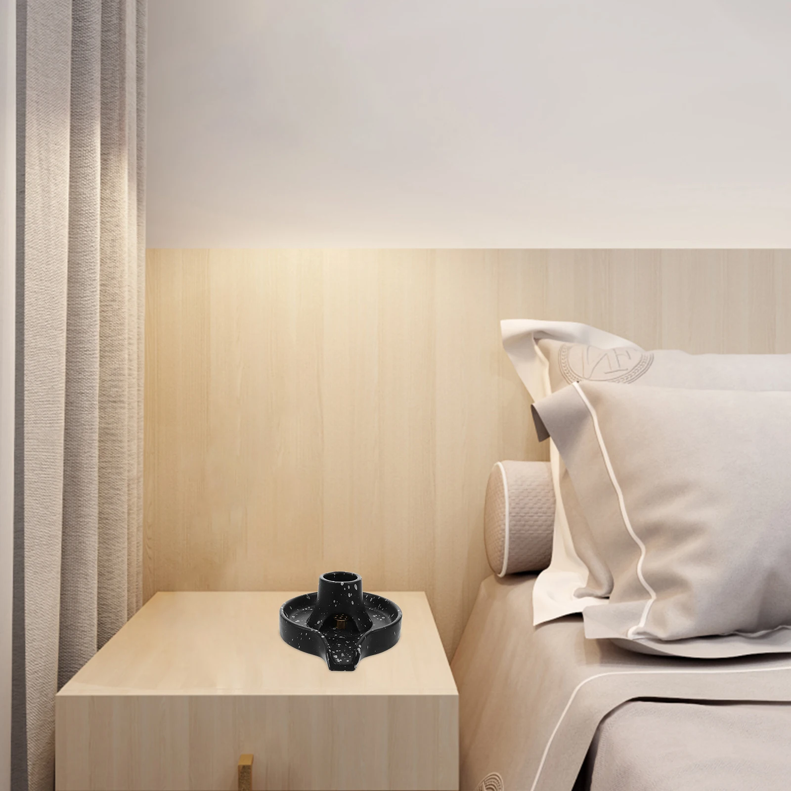 

2Pcs Ceramic Holder Palo Santo Stick Burner Sage Tray Multifunctional Incense Stick Holder Home Decor Aesthetic