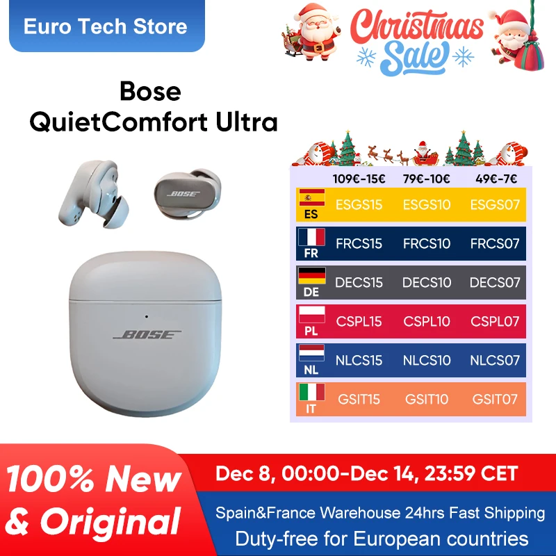 Bose QuietComfort Écouteurs ultra sans fil à suppression de bruit Écouteurs Bluetooth Audio spatial et suppression du bruit de première classe