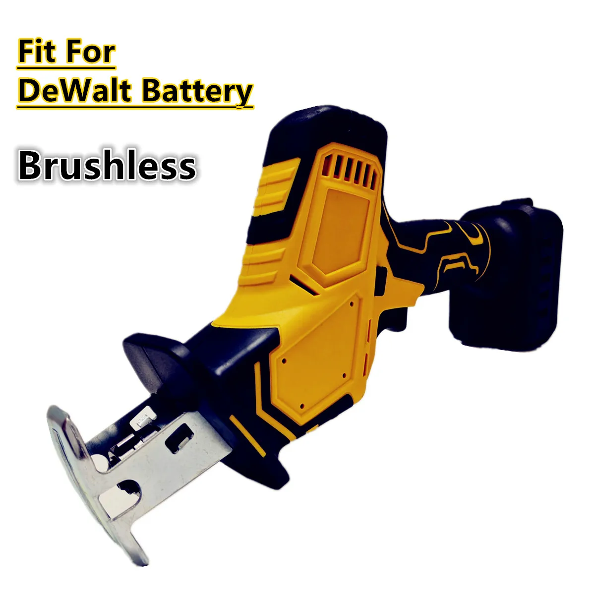 Fit For DeWALT 20V Battery Brushless Reciprocating Saw Electric Cordless Cutting Saber Saw Wood Metal Pipe Cutting Power Tools