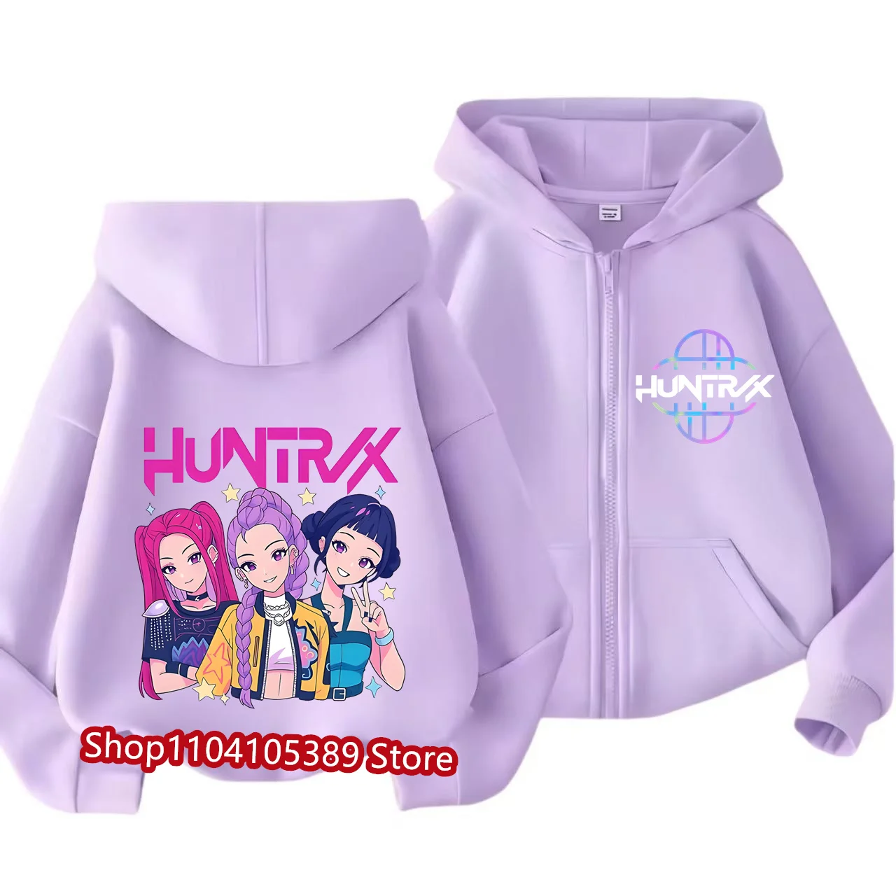 

Y2k Zip Up Sweatshirts Kpop Demon Hunters Hoodie Coat Children Clothes Kid Girl Boy Sweatshirt Zipper Hoody Baby Casual Top