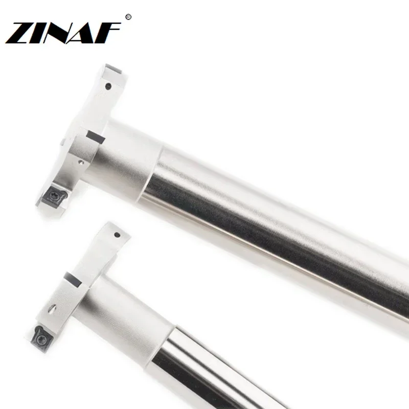Imagem -03 - T-slot Fresas Edge Milling Cutter Holder Fresadora Cnc Ccmt Mpht Mts H05 H06 H08 H10 H12 H20 D20-d100