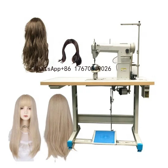 

Industrial Sewing Machine Easy to Operate FLT Wheel Wig Making Sewing Machine for Hair Wig Sewing Machine Wig Making Automatic