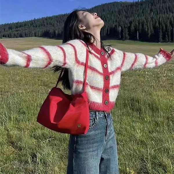 

Горячая осень и зима Kawaii модный свитер с героями мультфильмов для отдыха женская одежда топы студенческий кардиган с длинными рукавами новый стиль