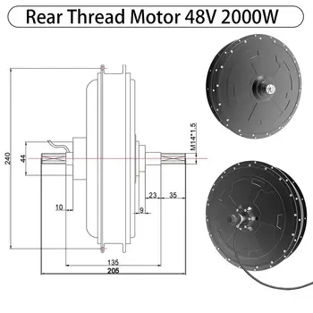 6 最佳銷售 2000瓦電動自行車套件 - №4