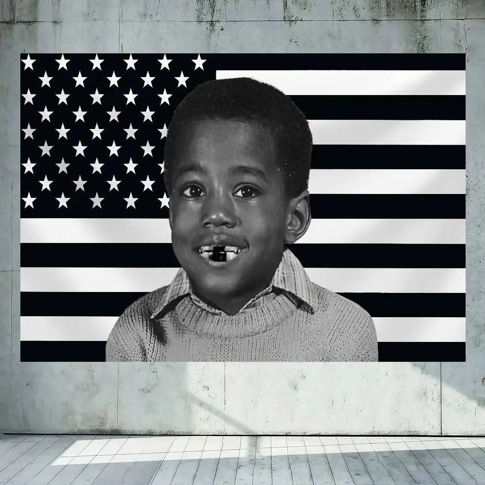 K-Kanye West Bully  Flag Decoration Outdoor Picnic Party Home Camping Party Art Hanging Banner