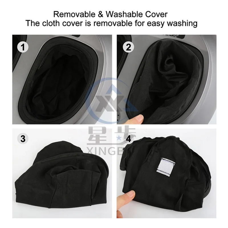 Massaggiatore plantare Shiatsu - Macchina per fisioterapia e riflessologia a infrarossi (impastamento profondo, terapia del calore, potenziamento della circolazione sanguigna)