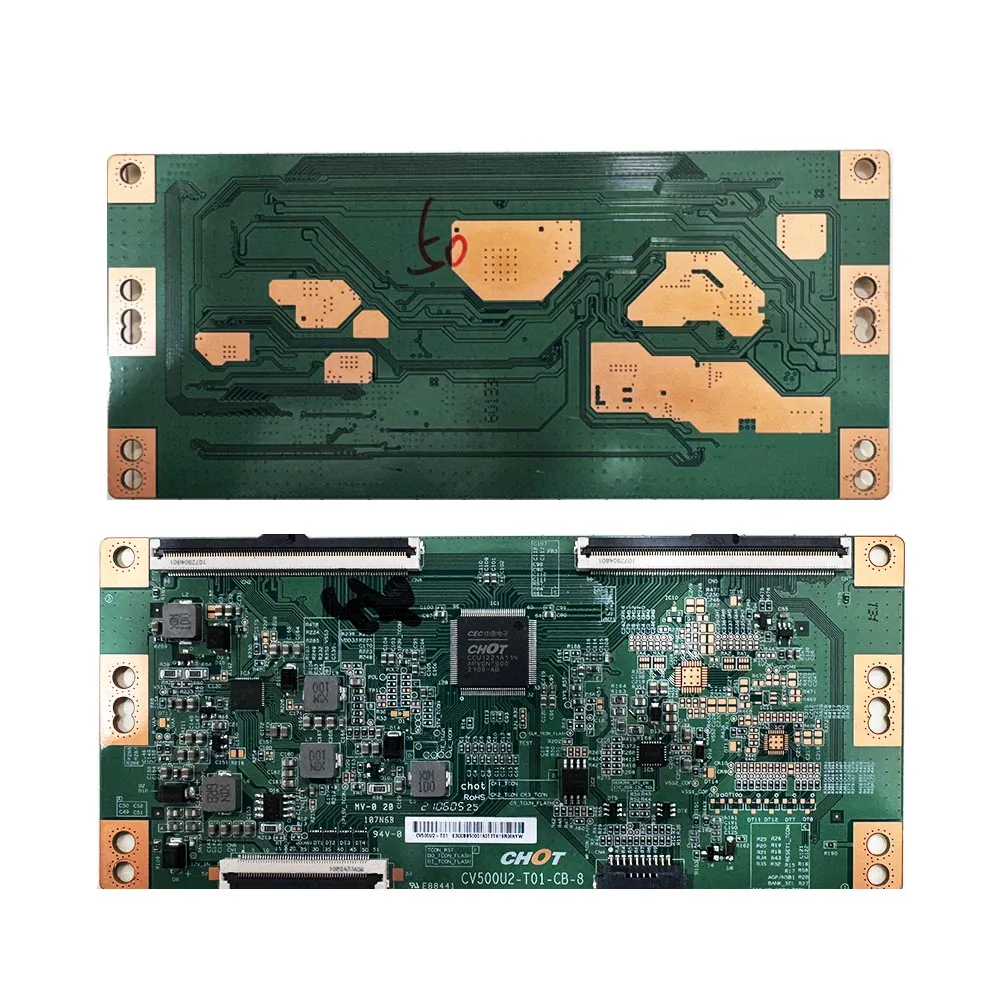 Placa TCON para TV Vizzion de 50 pulgadas Le50UHD20 CV500U2-T01-CB-8 HY50UH7130 placa lógica