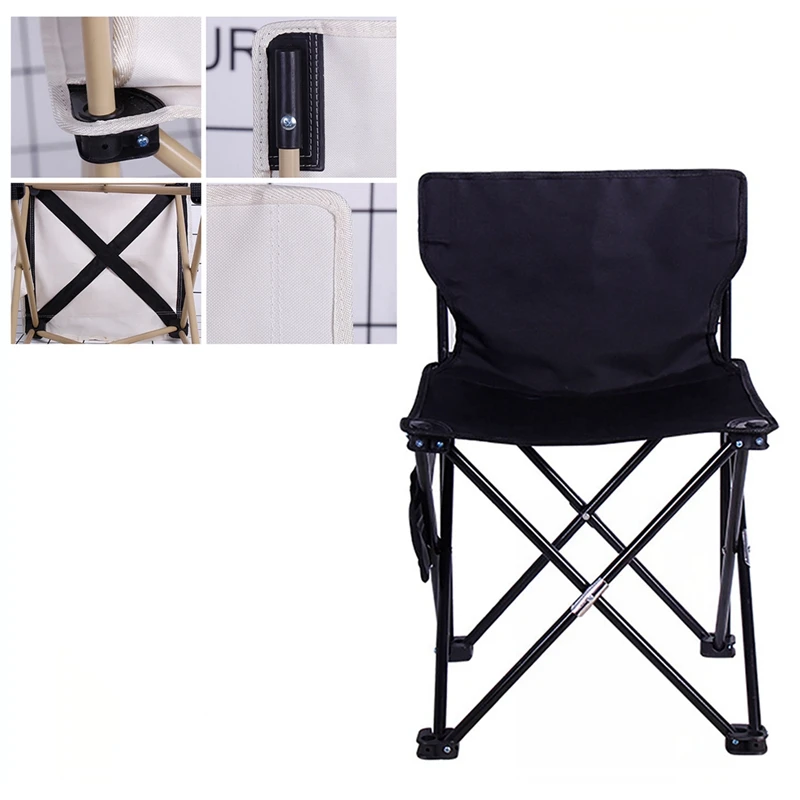 New Outdoor Tourist Ultralight Superhard Metal Folding Camping Chair Portable Bench Stool Fishing Chair Hiking Picnic Seat Chair