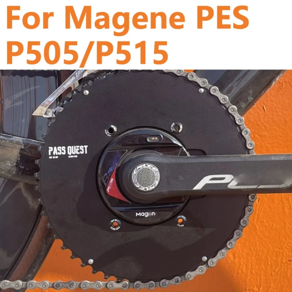 plate 110 bcd double star for magene power meter star 110bcd chainring 46 33 50 34 52 36t 53 39 54 40 4 bolt aero chain ring