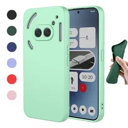 New Flexible Liquid Silicone Case For Nothing CMF phone 1 2 2a Plus 3A Pro Protective Cover Bumper Fundas Coque Shell Capa