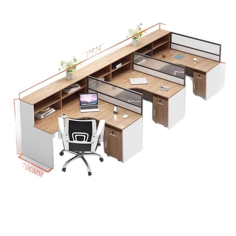 Computer Desk Solid Wood Modern Simple for Home Office for Study Room Sturdy Construction, Office Desk