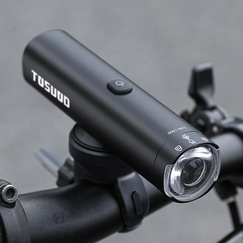 TOSUOD Bicycle Light - Night Riding Lamp, USB Charged High-Intensity Flashlight Bike Front Light.