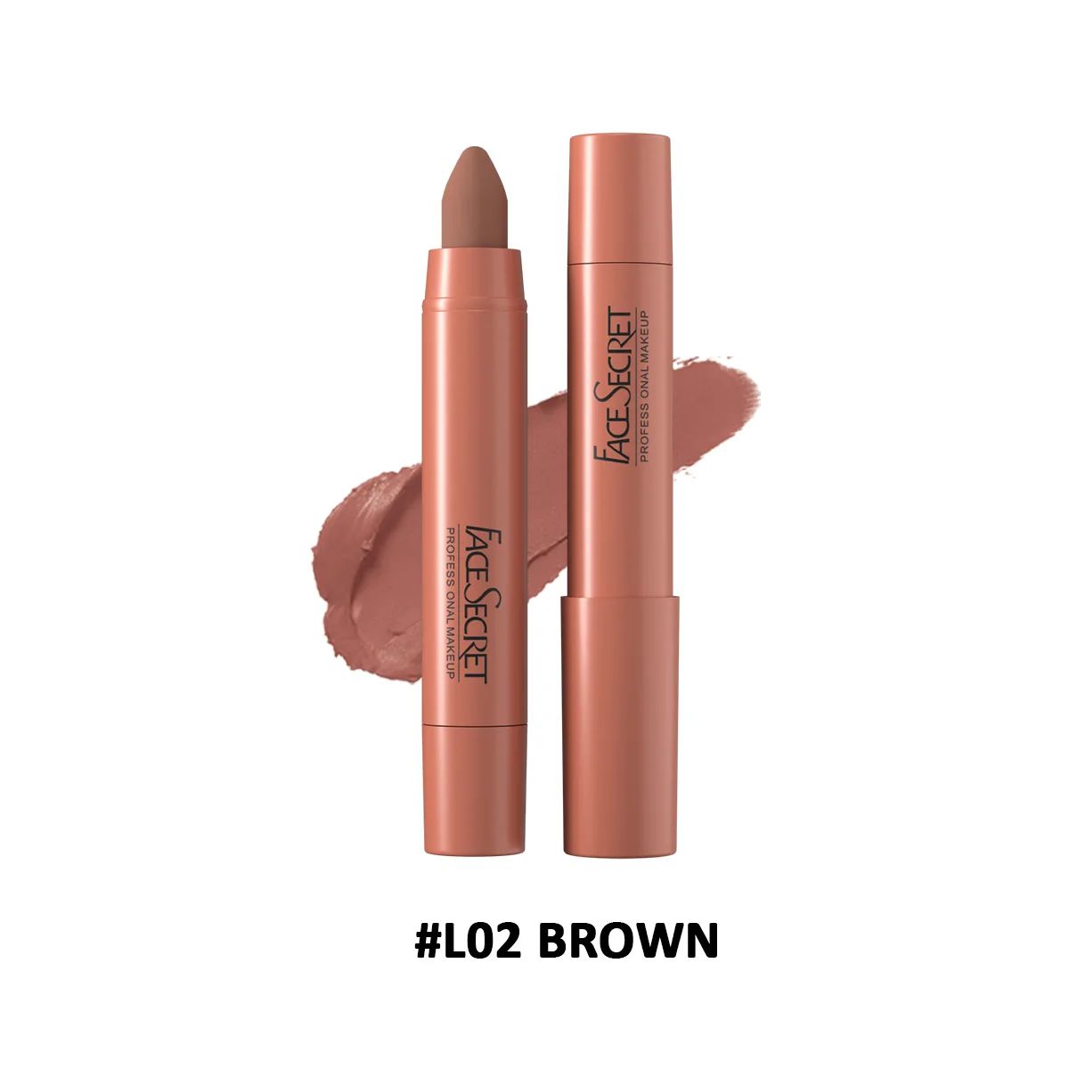 Face Secret 12 Color Matte Lipstick Pencil Waterproof Long Lasting Lip Balm Velvet Lip Liner Pen Lips Makeup Women Cosmetics