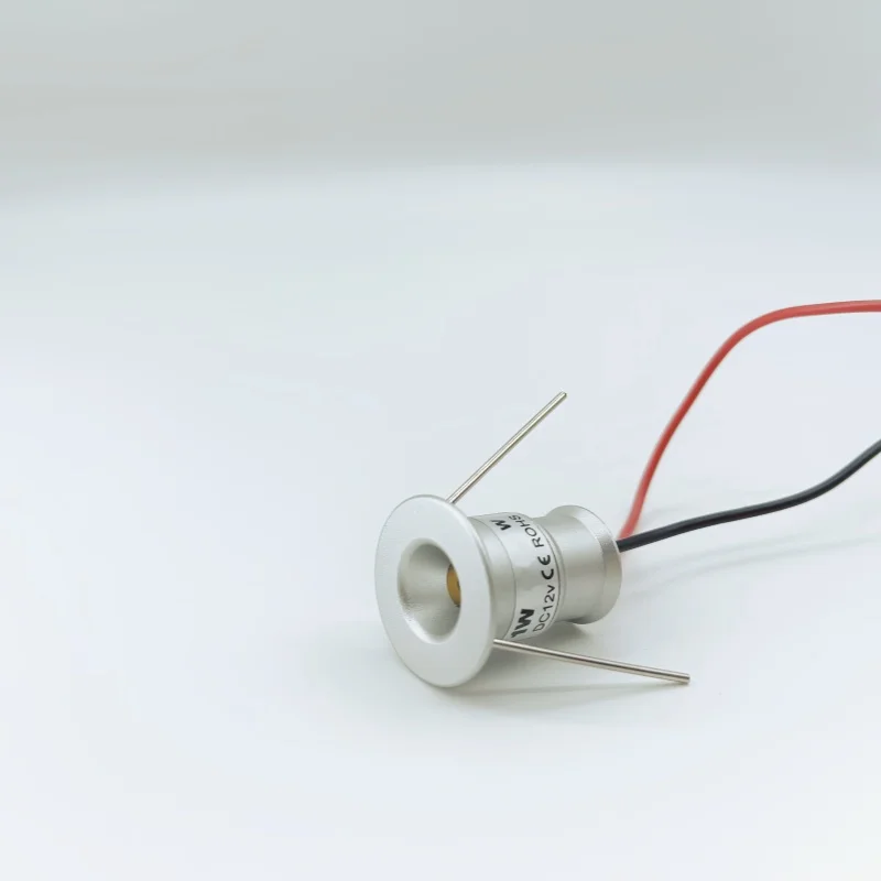 1W  Mini LED Bulb Lamp + Driver Adapter Indoor 15mm Cabinet Spot Lights Ceiling Google Downlight Lighting