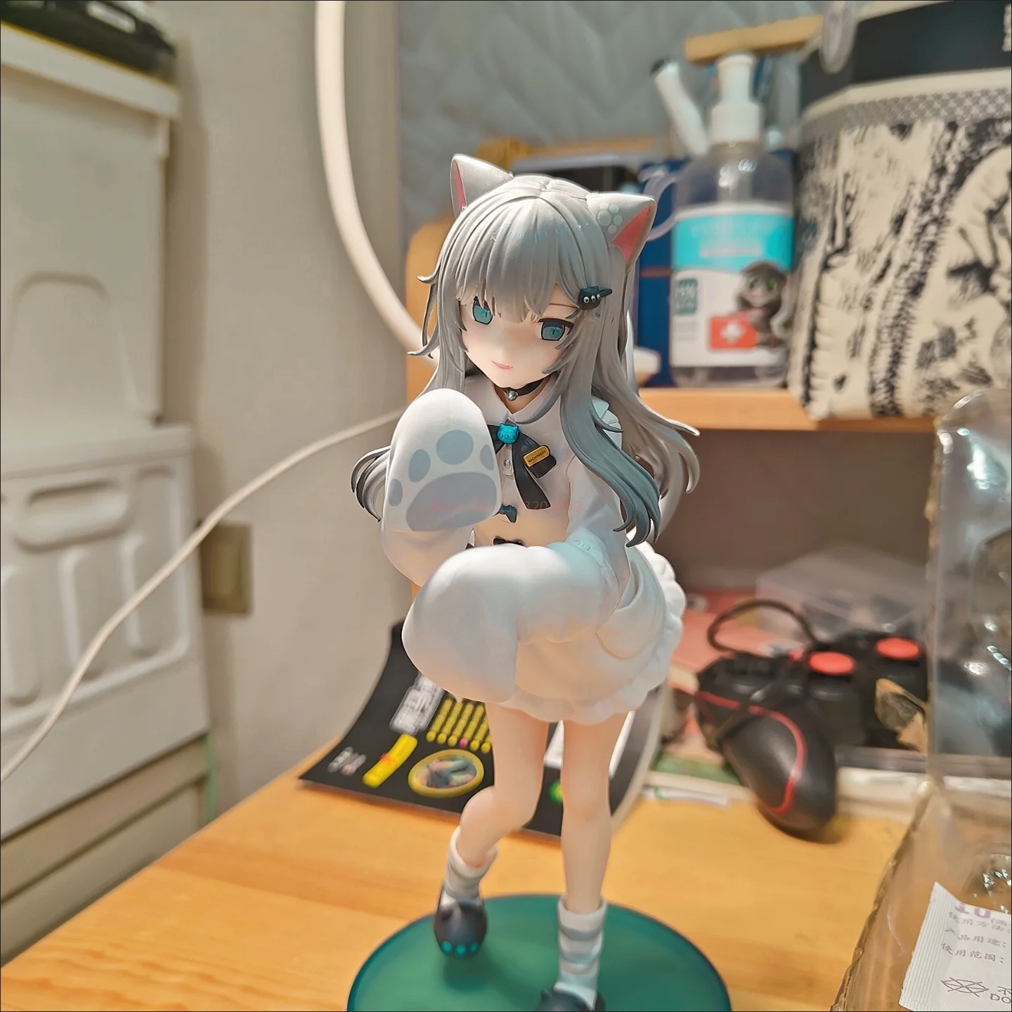 Nachoneko Figur Kanal Hennyano Anime Katze Mädchen PVC Action Figur Spielzeug Spiel Statue Angepasst Sammlung Ko Modell Puppe Geschenk