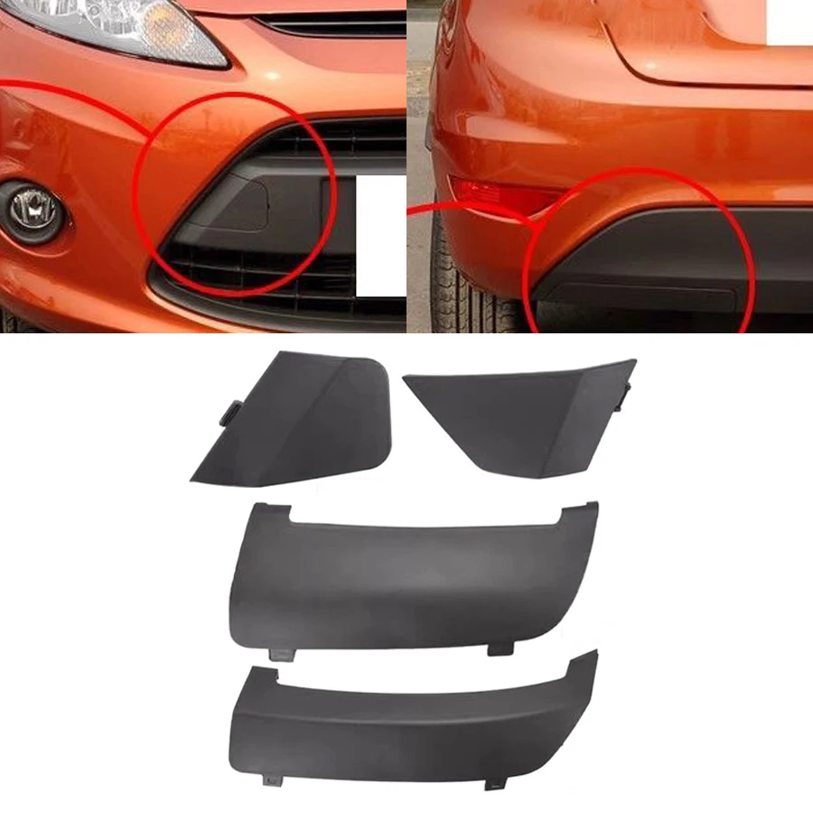 

1Pc Front/Rear Bumper Tow Hook Cover Cap Towing Eye Fit For Ford Fiesta 2009-2015 DK49 50YA3 02/DK49 50231 BB DN03 50YA3 02