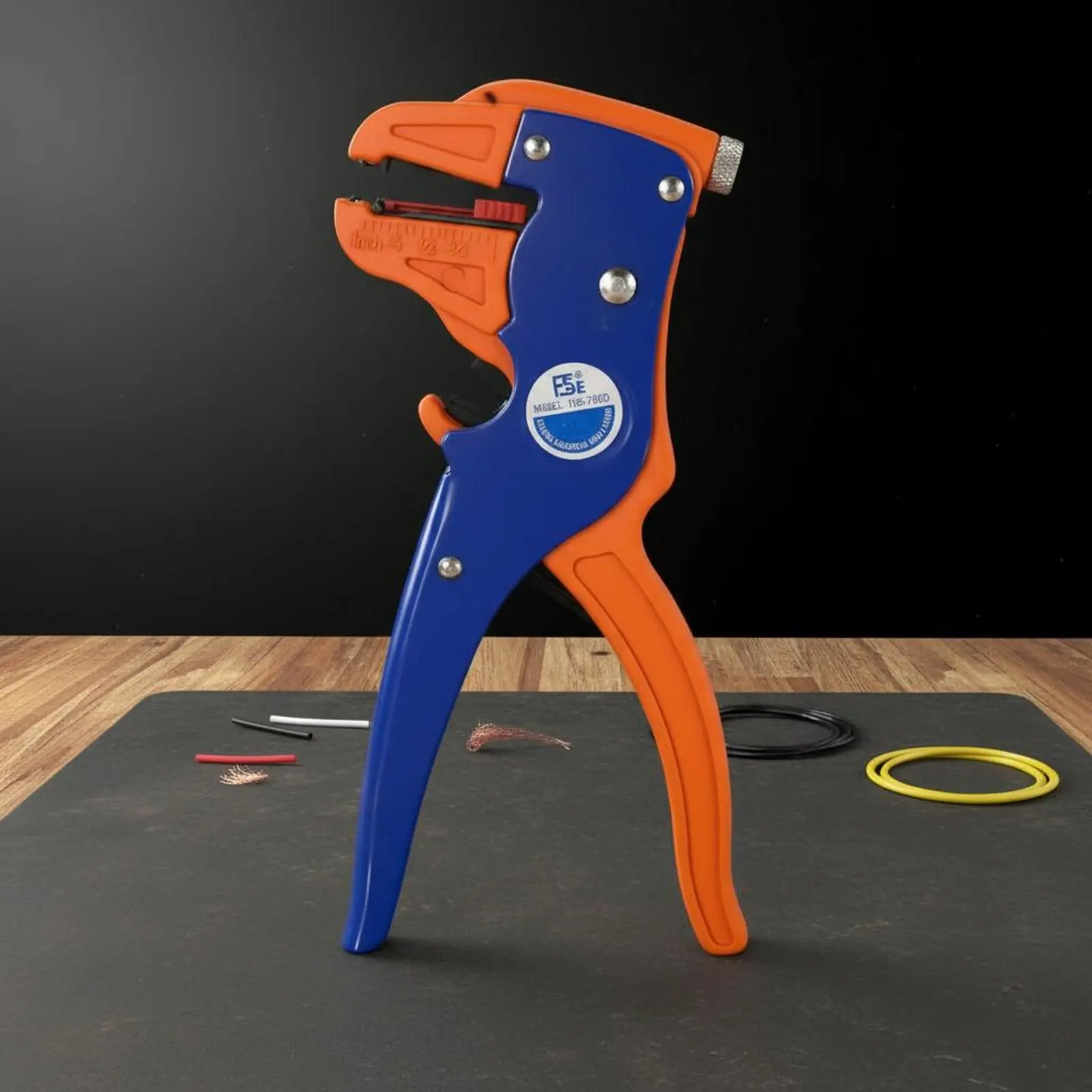 Multi Function Wire Stripper Sharp Blade Wire Stripping Pliers Safety Insulated Handles Heavy-Duty Construction for Technicians