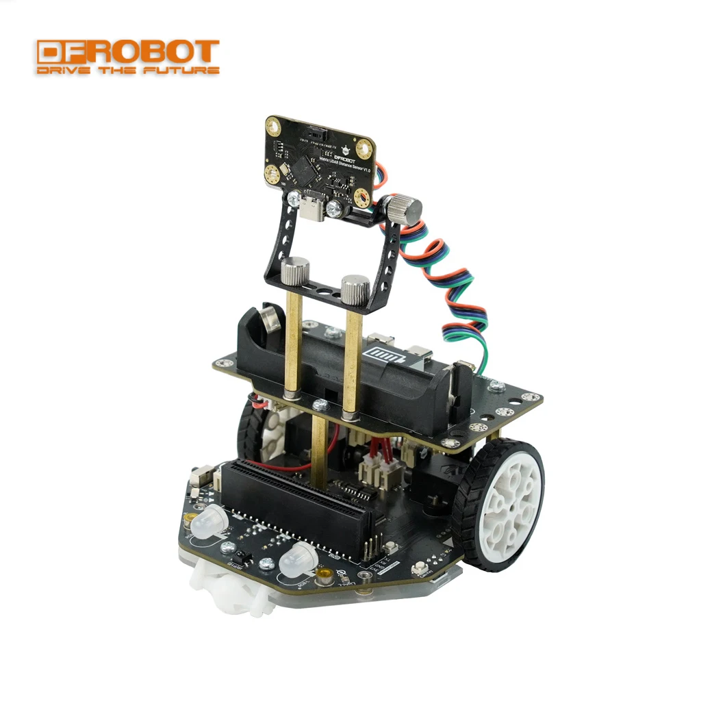 

DFRobot Maqueen Plus V3 Matrix Laser Navigation STEM Programmable Robot AA/18650 Battery for micro:bit Educational Competitions