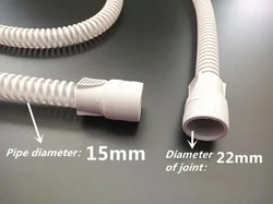 Universal CPAP Tubing Slimline Tube Hose Pipe Auto CPAP Bipap Respitor Ventilator Hose