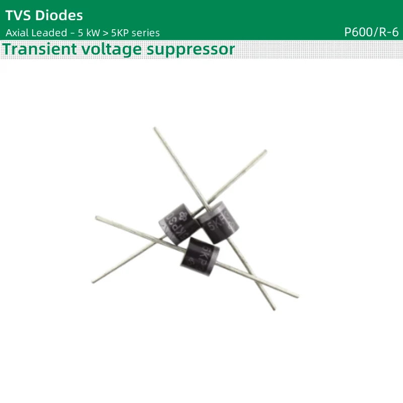 10 sztuk/partia TVS diody P600/R-6 pakiet 5 kW 5 kp12a 5 kp12ca 5 kp13a 5 kp13ca 5 kp14a 5 kp14ca 5 kp15a 5 kp15ca 5 kp16a 5 kp16ca