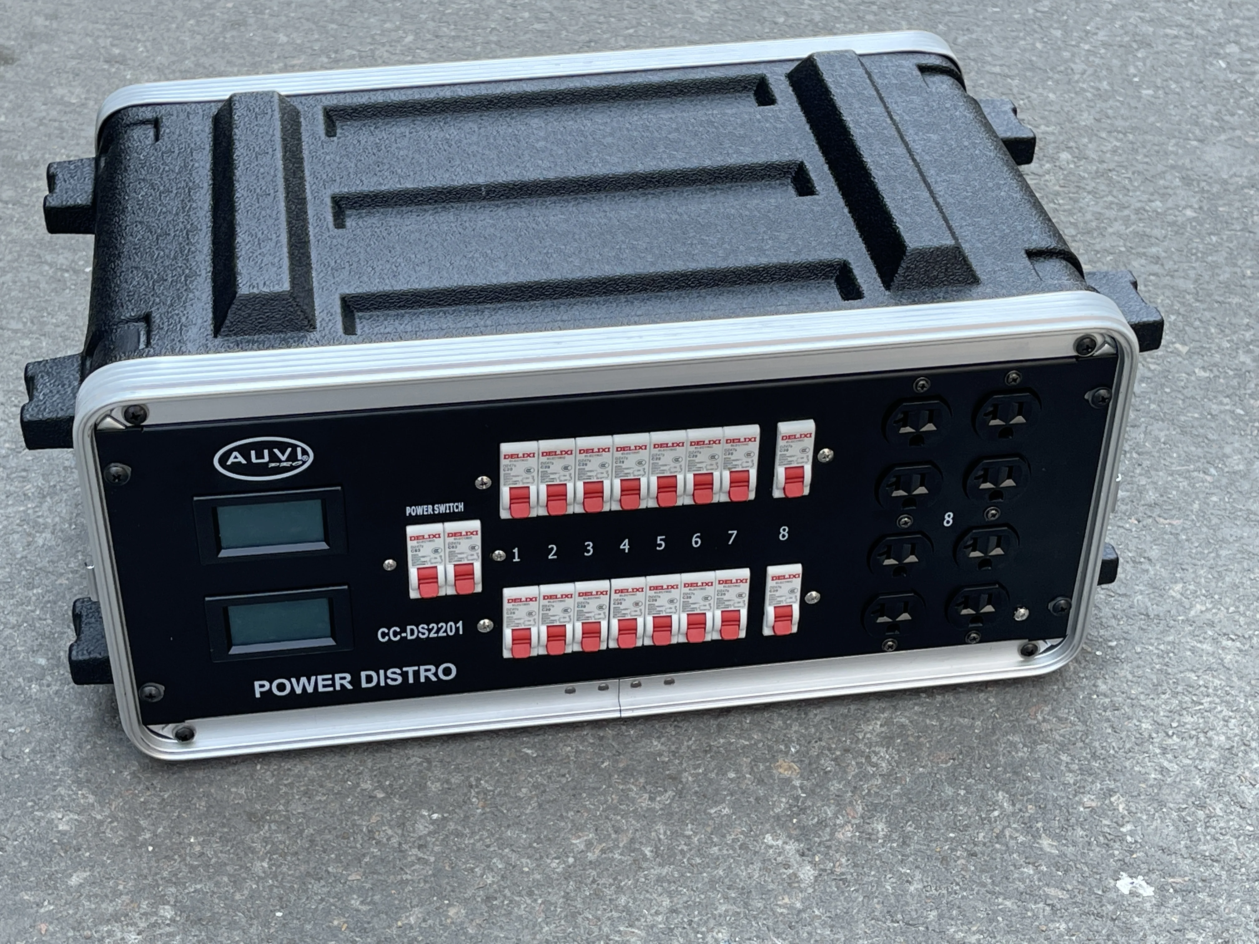 อุปกรณ์จําหน่าย TLF Edison Power Box 380-400V 50Hz Powercon Box