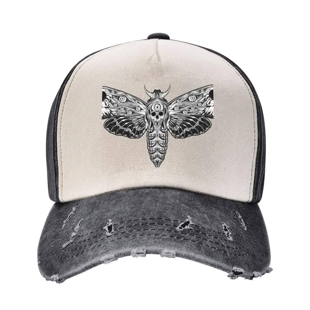 Death Moth Swarm Baseball Cap foam party Hat sun hat Wild Ball Hat Elegant Women's Hats Men's