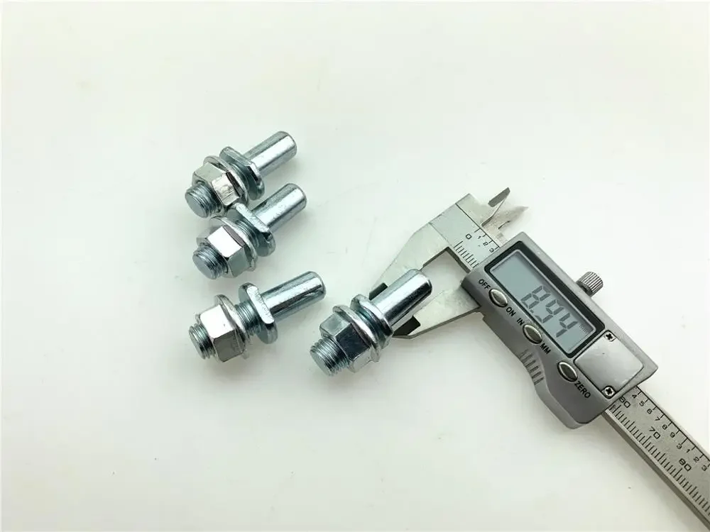 Para Jialing Zongshen Gy motocicleta placa de cadena trasera tornillo instalación de placa de cadena tornillo especial