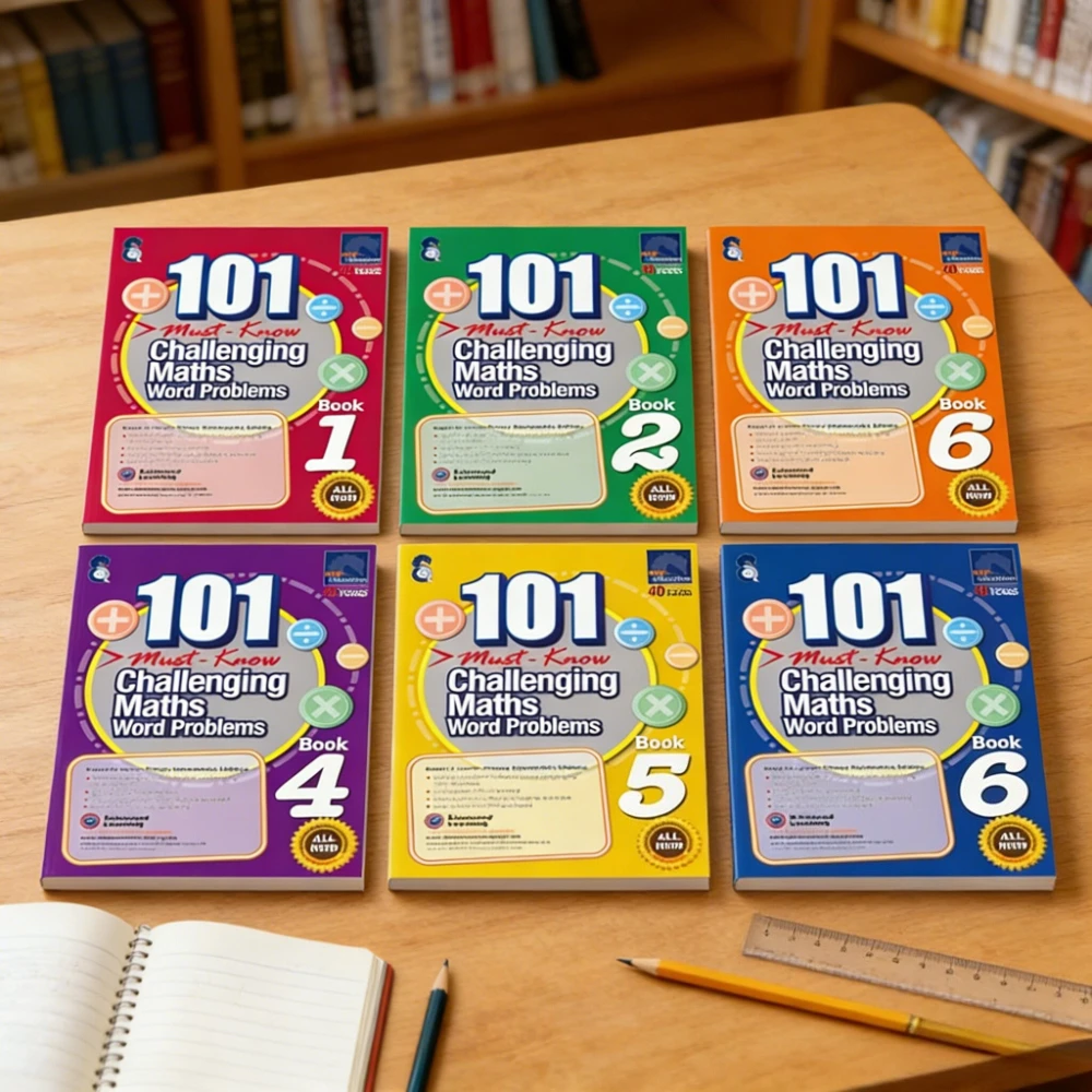 

101 сложных математических задач: подходят для всех этапов начальной школы, укрепляют навыки решения прикладных задач.