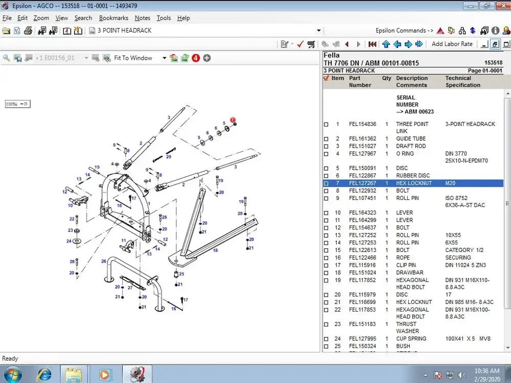 Fella AGCO Parts Catalog & Workshop Service Manuals [2022]