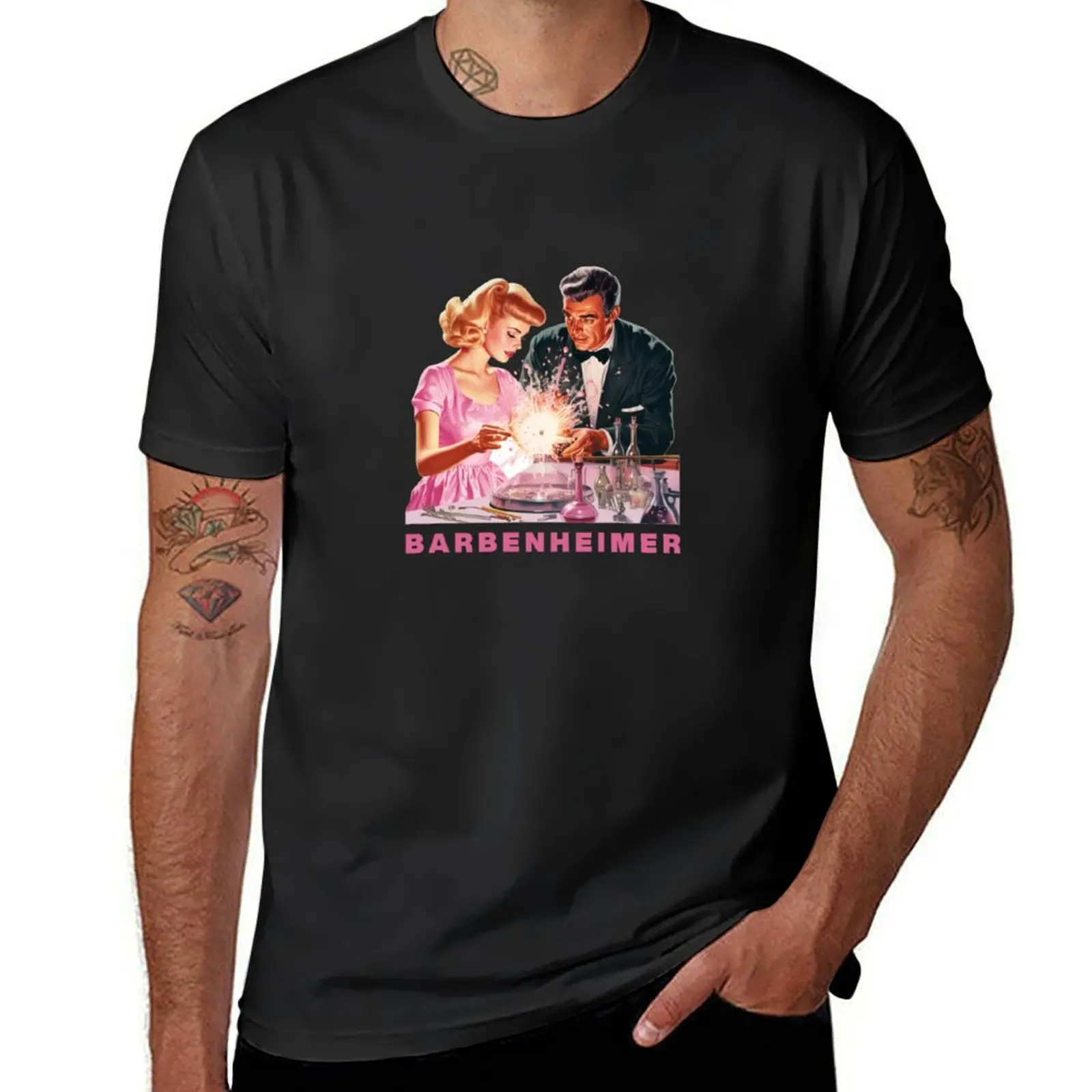 

ORIGINAL BARBENHEIMER 2023 4 T-Shirt new edition summer tops vintage clothes mens white t shirts