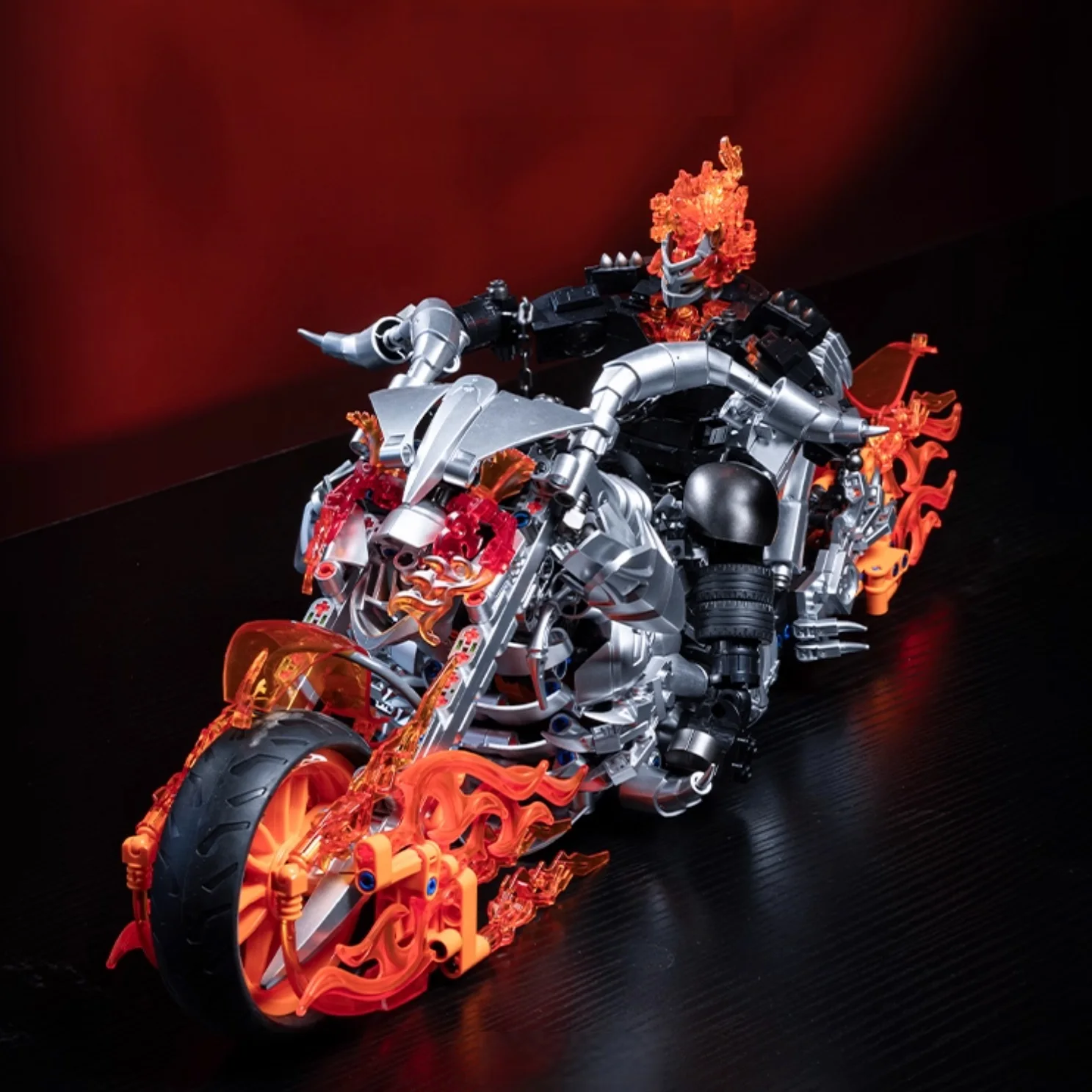 

Большие строительные блоки Ghost Rider, экшн-фигурки, игрушки, роскошная версия