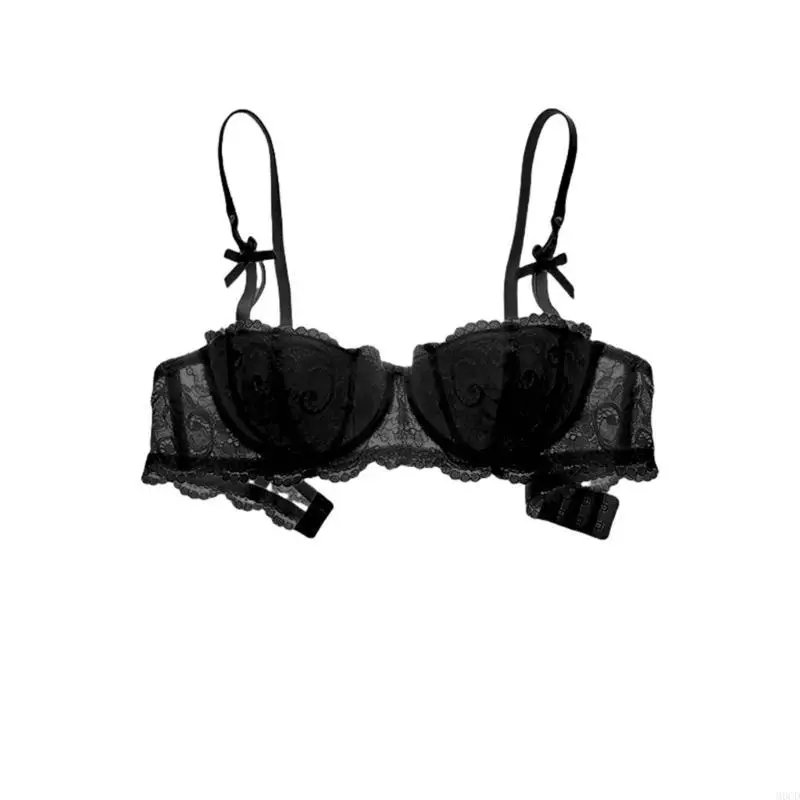 Women's Balconette Lace Push Up Bra
