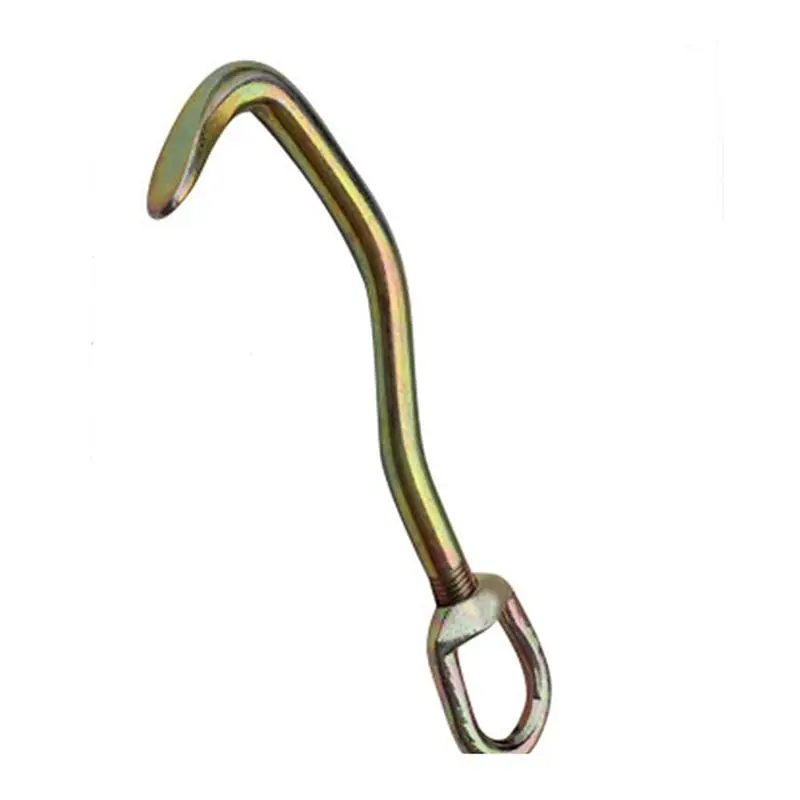 YLS-Auto Body Pulling Tools Car Frame Puller Hook, 2000Kg Capacity Rust-Free Durable Machine Clamps