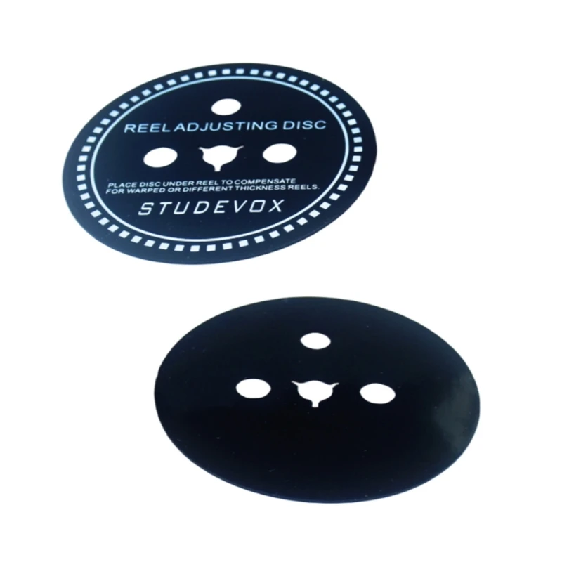 2PCS NAB Hub Adapter Spacer for Reel to Reel Tape Recorders for Reel Adjusting Disc Gaskets 0.7 0.8 0.9 1.0 1.2mm