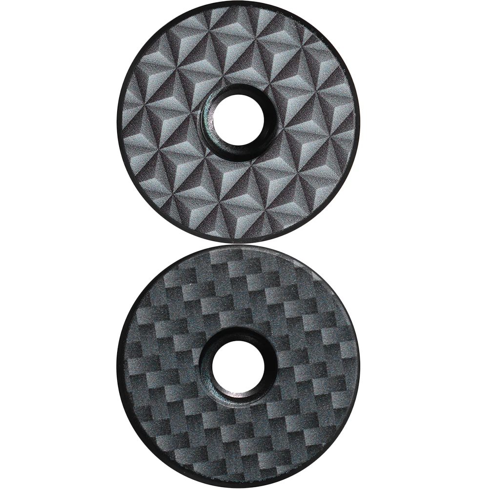 

2 Pcs Bike Top Cap Cover Stem Headset Dust Caps for Mountain Bikes Lightweight Titanium Alloy Durable Easy Installation