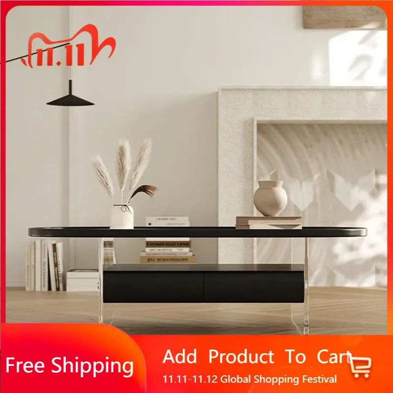 

Office Drawers Coffee Tables Living Room Large Modern Coffee Tables Design Apartamento Italian Couchtisch Postmodern Furniture