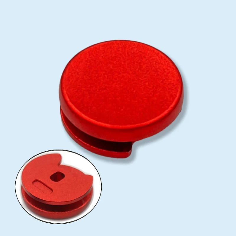 1PC Metal Analog Thumb Stick Joystick Rocker Cap Replacement For 2DS 3DS 3DSXL New3DS New3DSXL - Circle Pad Button GripCover