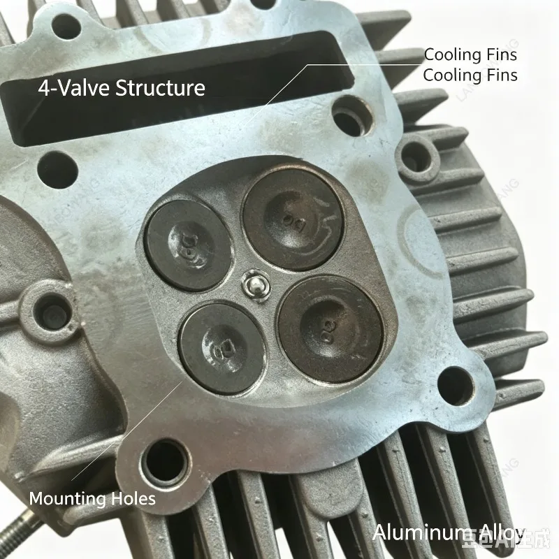 Suitable for W212 DT212 Engine Cylinder Head Cylinder Head Zongshen DT190 Upgrade 212 Engine Cylinder Head Kit