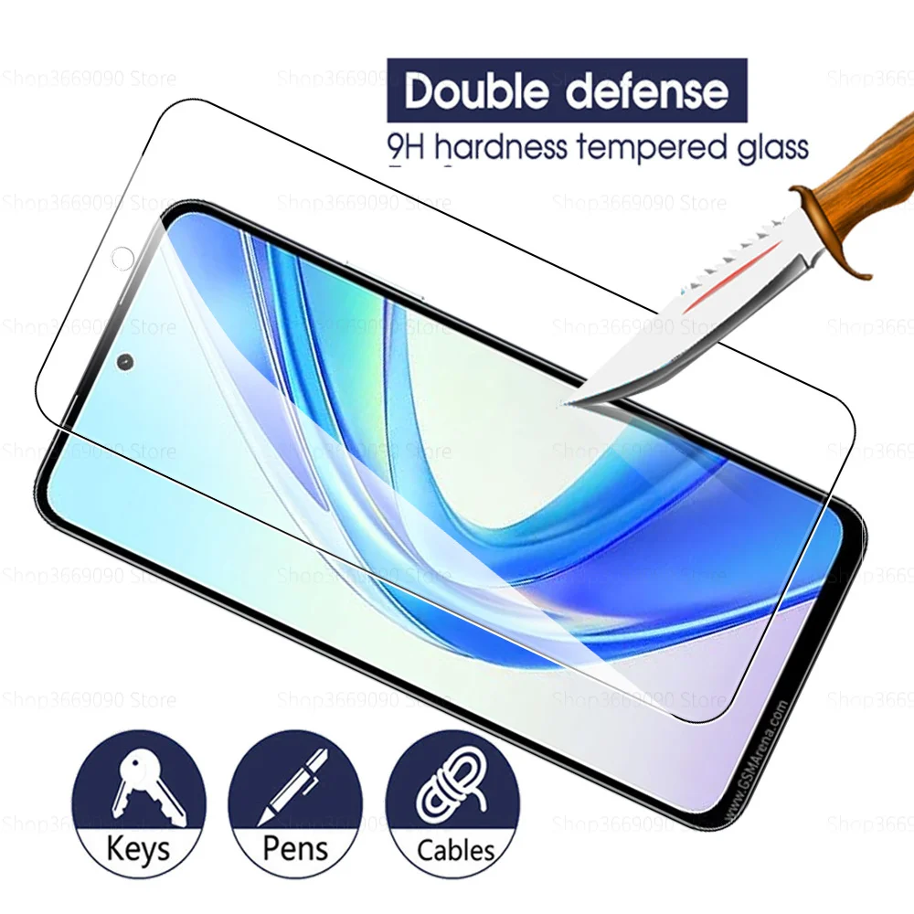 2 TO 1 Tempererd Glass Camera Lens Screen Protector For Honor X7b 4G Phone Protective Glass Honar x 7b X7 7 b HonorX7b 6.8 inch