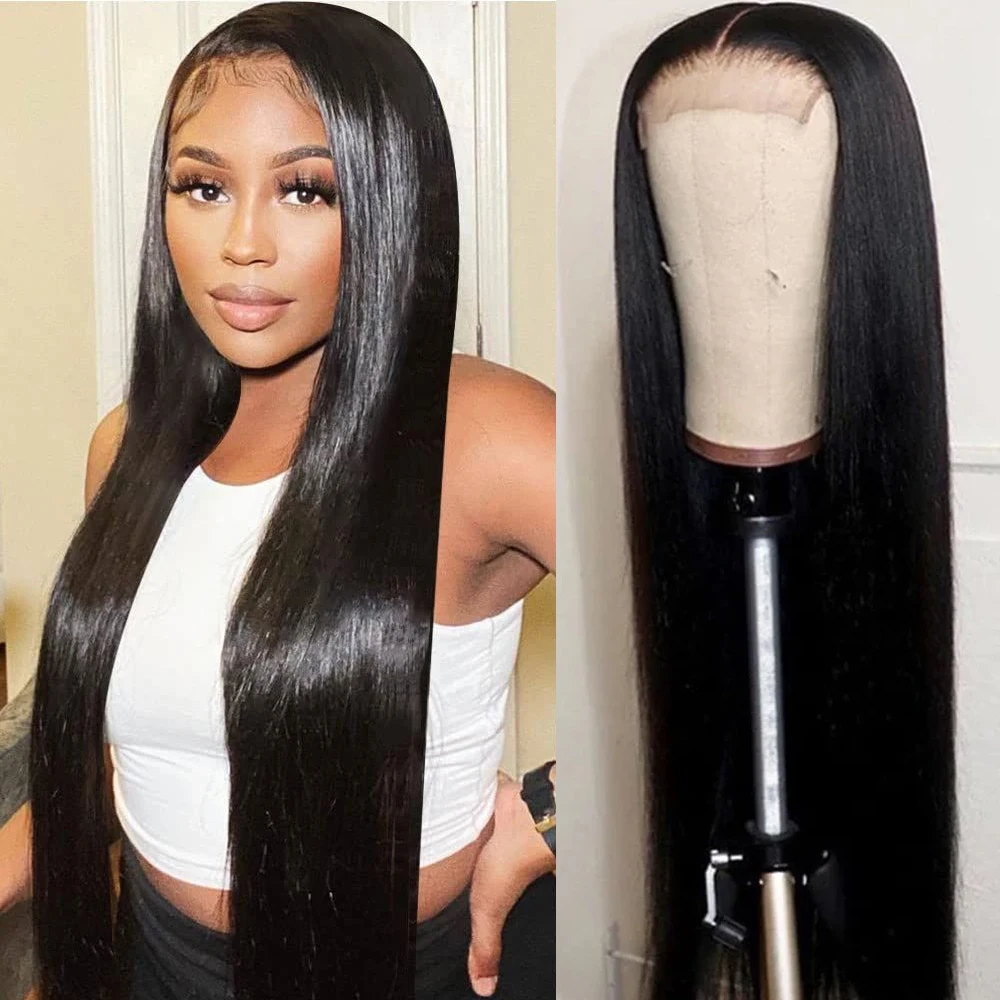 

Bone Straight 13x6 Парик фронта шнурка для женщин 13x4 Hd Парик фронтальной части шнурка 100% человеческие волосы 5x5 4x4 Парики на шнурке для чернокожих женщин