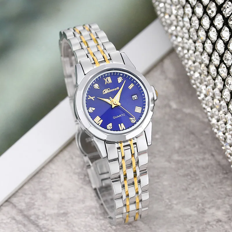 Classic Women’s quartz watch Waterproof and Luminous Elegant and advanced wrist watchs stainless steel Elegant and advanced