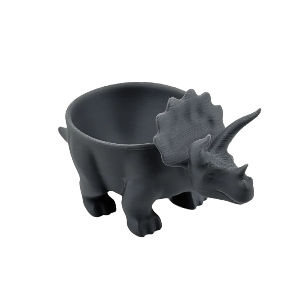 Dinosaur Statue 3D Printed Dinosaur Flowerpot Funny Desktop Decoration Mini Flower Pot Ornaments Small Storage Office