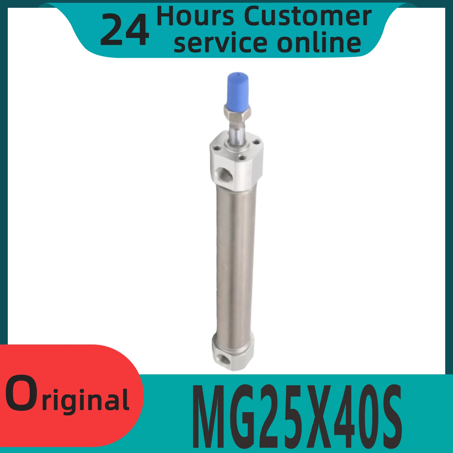 

Brand new original stainless steel mini cylinder MG25X40S MG25X50S MG25X60S MG25X75S