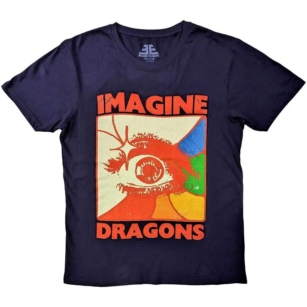 Imagine Dragons Unisex T-Shirt: Eye OFFICIAL NEW  High Quality 100%Cotton Short Sleeve