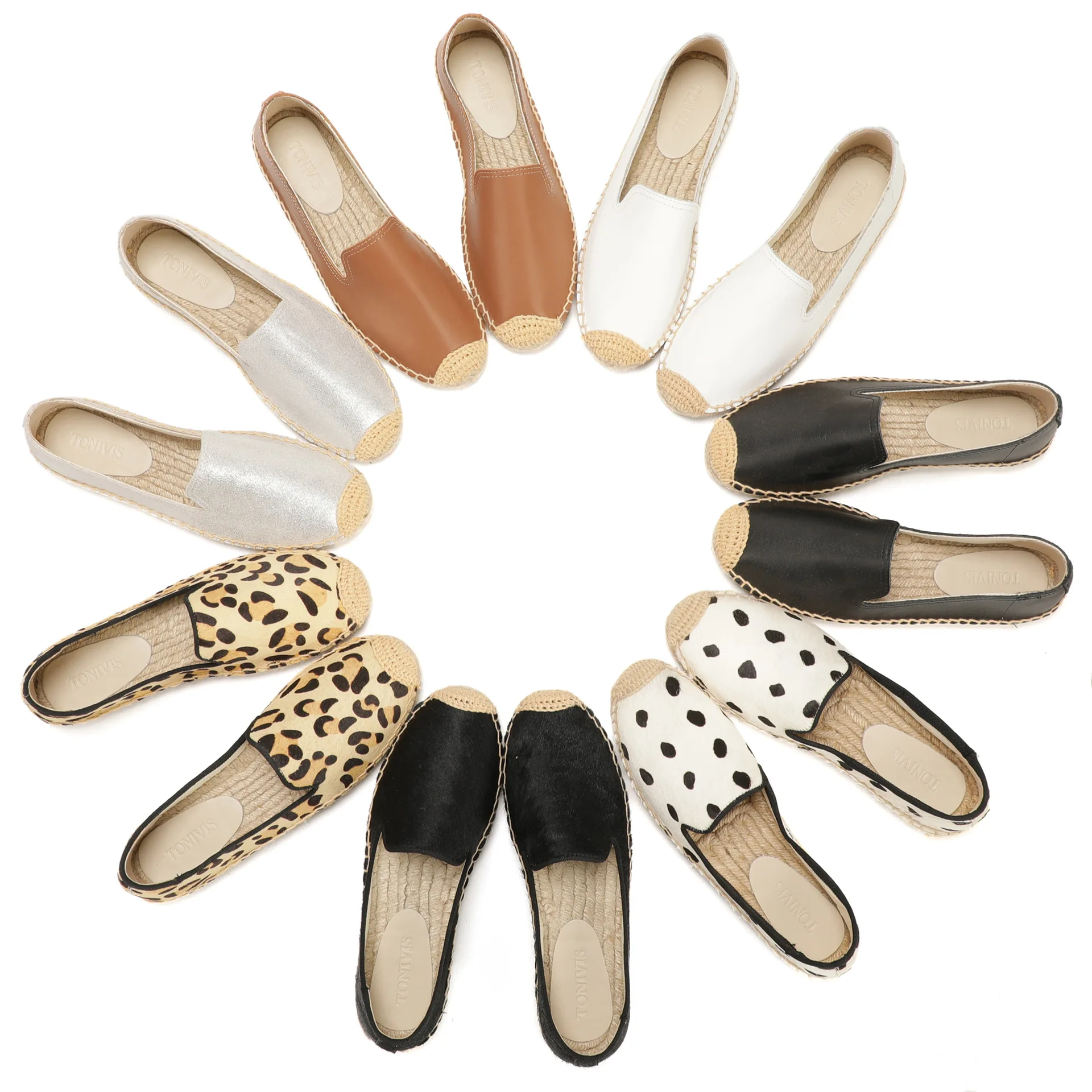 

Женские кожаные эспадрильи на плоской подошве – туфли без застежек на толстой подошве, минималистичная повседневная летняя обувь, удобная легкая обувь для прогулок