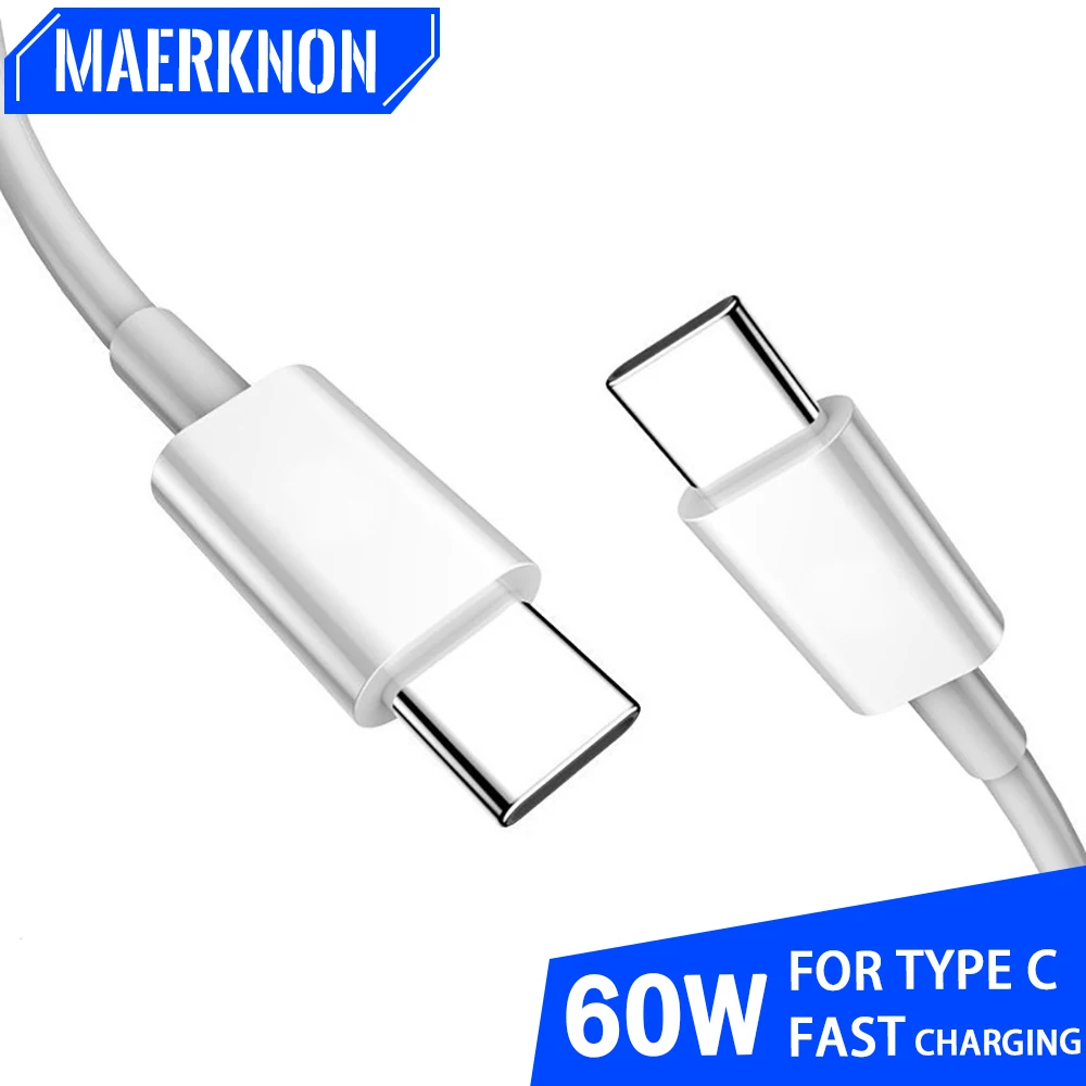 

Кабель USB C-USB C для быстрой зарядки, 65 Вт