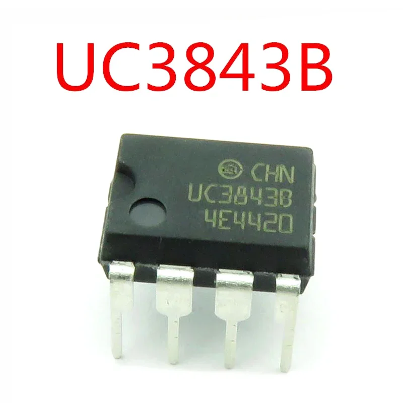 10PCS UC3843B UC3843 DIP8 UC3843BN DIP 3843 UC3843AN DIP-8 AC-DC controller and regulator Current mode PWM modulation controller