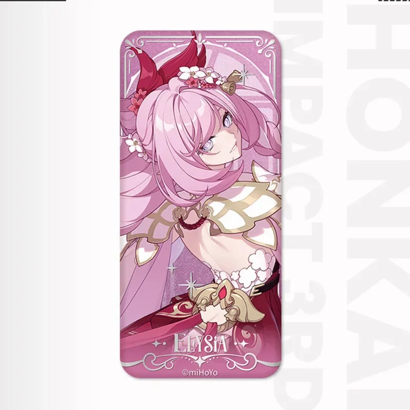 Honkai Impact 3 Kiana Elysia Seele Fu Hua Long Tinplate Badge Anime Pin Brooch Bag Accessory Room Decor Gift For Fans