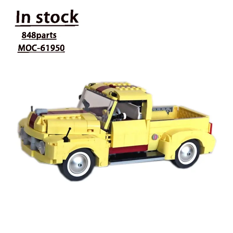 

MOC-61950 Classic Pickup Truck Assembly Splicing Building Block Model 848 Building Block Parts Adult Kids Birthday Toy Gift